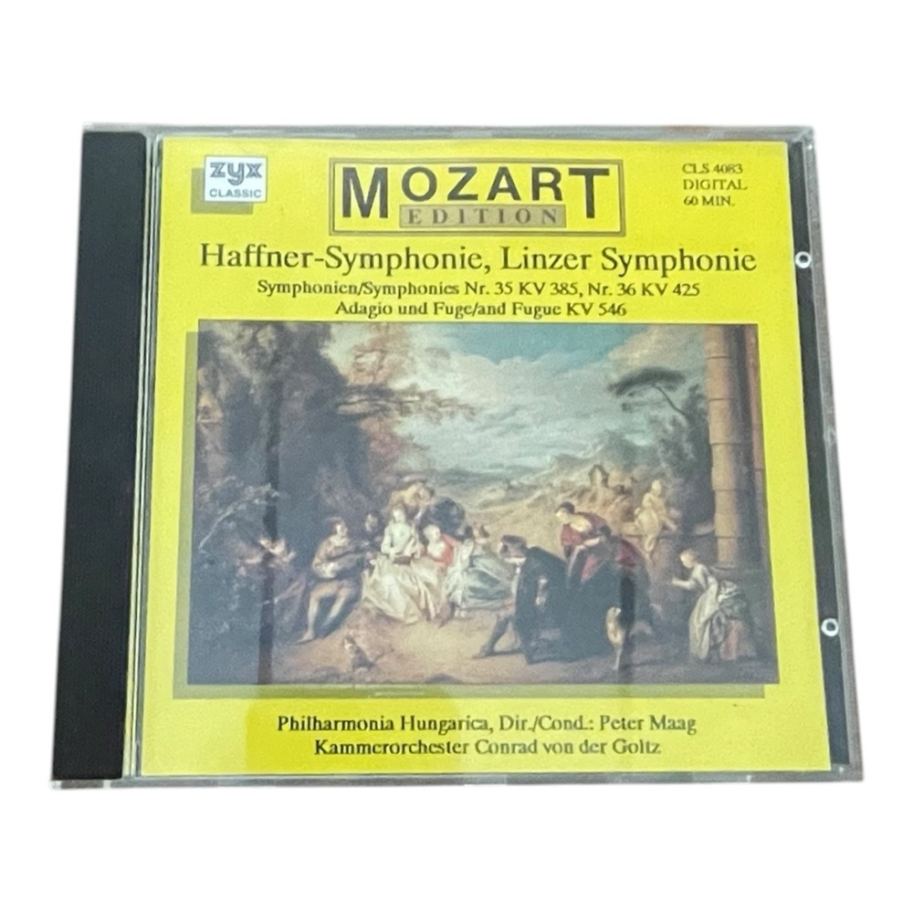 Mozart Edition Haffner Symphony Linzer Symphony NR KV 385 NR KV 425 KV 546